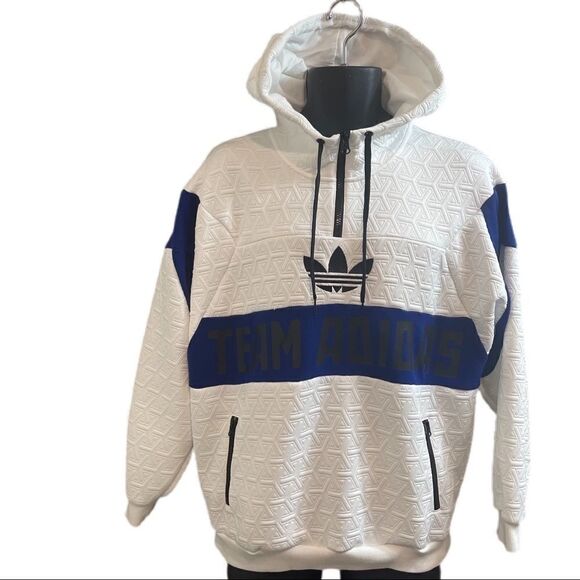 (VTG) ADIDAS ORIGINALS “TEAM ADIDAS” BIG TREFOIL - Picture 1 of 13